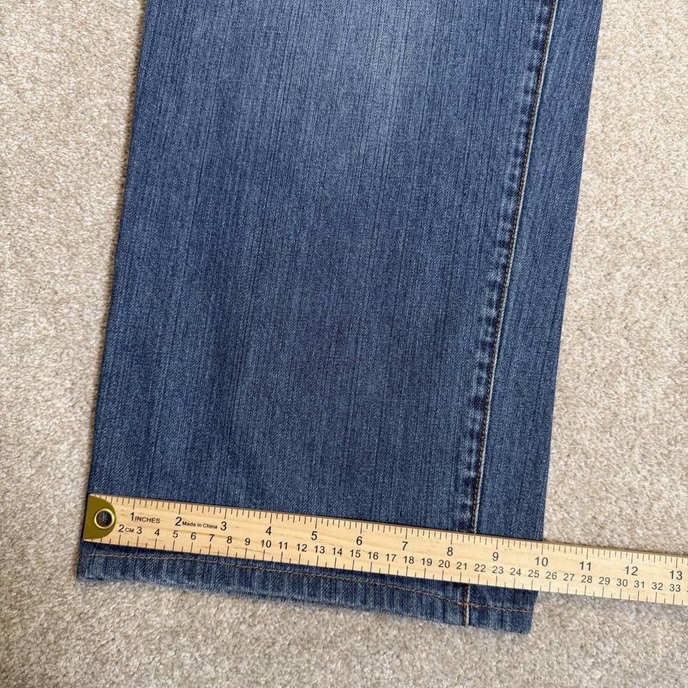 Rocawear Jeans Mens Size 34 Blue Denim Baggy Fit Hip Hop Streetwear Skater 90's - Picture 5 of 8